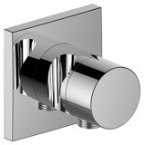 Keuco IXMO fitting 59556, 2-way diverter valve with hose connection and shower holder, concealed, Pure handle,...