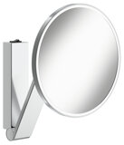 Keuco iLook_move vanity mirror, illuminated, rocker switch, chrome-plated, 1 light colour, with 212mm, 17612