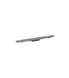 hansgrohe RainDrain Rock Fertigset Duschrinne 700mm, kürzbar und befliesbar, 56030000