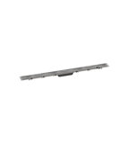 hansgrohe RainDrain Rock Fertigset Duschrinne 900mm, kürzbar und befliesbar, 56032000