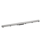 hansgrohe RainDrain Match Fertigset Duschrinne 1200mm mit höhenverstellbarem Rahmen, 56042