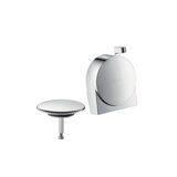 hansgrohe Exafill S complete set bath spout, drain and overflow set