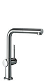 hansgrohe Talis M54 single lever kitchen mixer 270, low pressure water heater, pull-out spout, 1jet, 72860