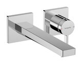 hansgrohe Tecturis E Einhebel-Waschtischmischer, Unterputz, Ausladung 225mm, Ablaufgarnitur unverschließbar, ...