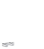 Hansgrohe AddStoris towel hook double, 41755