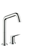 Hansgrohe Axor Citterio M DN 15 2-hole single lever kitchen mixer 240 with swivel spout