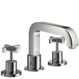 hansgrohe AXOR Citterio 3-Loch Wannenrandarmatur, Kreuzgriffe