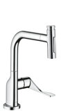 hansgrohe Axor Citterio DN15 Einhebel-Küchenmischer Select 230 2jet mit Ausziehbrause