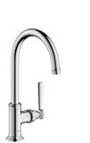 Hansgrohe AXOR Montreux single-lever washbasin mixer 210, without waste, 175mm overhang