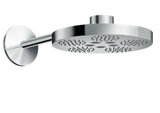 hansgrohe AXOR One shower head 280 2 spray types with shower arm, 48492