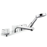 hansgrohe Axor Urquiola 4-Loch Fliesenrandarmatur, Ausladung 198mm