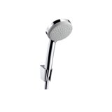 hansgrohe Croma 100 Brausehalterset Vario mit Brauseschlauch 125 cm, 27592000, chrom