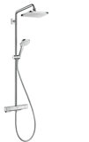 hansgrohe Croma E Showerpipe 280 1jet EcoSmart 9 l/min with thermostat
