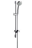 hansgrohe Croma 100 Brauseset Mono mit Brausestange 65 cm und Seifenschale, 27717000, chrom