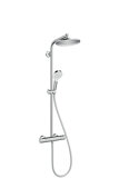 Hansgrohe Crometta S Showerpipe 240 1jet EcoSmart with thermostat, chrome