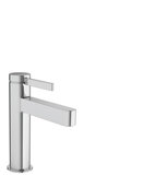 hansgrohe Finoris Einhebel-Waschtischarmatur 110 mit Push-Open Ablaufgarnitur, Ausladung 139 mm, 76023