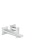 Hansgrohe Metropol single-lever concealed washbasin mixer, lever handle, 225mm projection, wall mounting