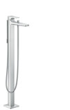 hansgrohe Metropol Einhebel-Wannenmischer, bodenstehend, Hebelgriff, Ausladung 235mm