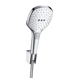 Hansgrohe Raindance Select E shower set 150 3jet with shower bar 90 cm and soap dish, 27857