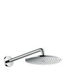 hand-sized Raindance S overhead shower 240 1jet PowderRain with shower arm, chrome