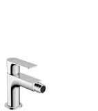 hansgrohe Rebris E single lever bidet mixer with pop-up waste, 120 mm projection, 72211