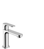 hansgrohe Rebris S single lever basin mixer 110 CoolStart with metal pop-up waste, 133 mm projection, 72527