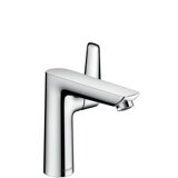 hansgrohe Talis E Einhebel-Waschtischmischer 150, ohne Zugstangen-Ablaufgarnitur, Ausladung 141mm