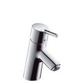 hansgrohe Talis S Einhebel Waschtischmischer, Zugstangen-Ablaufgarnitur, Ausladung 100mm