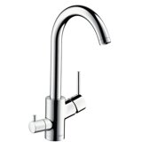 hansgrohe Talis S² Variarc Einhebel-Küchenmischer 270, Geräteabsperrventil, 1jet, chrom