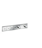 hansgrohe RainSelect Thermostat, Unterputz, für 3 Verbraucher, 15381