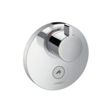 Hansgrohe Shower Tablet ShowerSelect S Thermostat HighFlow, flush-mounted, 1 consumer, additional outlet, chro...