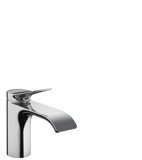 Hansgrohe Vivenis, single lever basin mixer 80 without pop-up waste, projection 133 mm, 75012