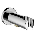 Laufen Twin connecting elbow, with shower holder, projection 42mm, with backflow preventer, round rosette, HF5...