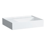 Laufen Kartell washbasin, shelf left, without tap hole, without overflow, 600x460mm, H810335