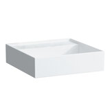 Laufen Kartell hand wash basin, undermount, without tap hole, without overflow, 460x460mm, H815331