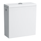 Laufen PRO cistern, 2-quantity flushing, 6 L, water connection on the side, white, H829951