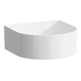 Running Sonar Wash basin bowl, without tap hole, without overflow, 340x340mm, incl. ceramic cover for drain va...