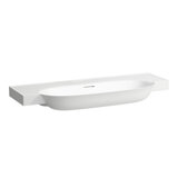 Laufen The New Classic washbasin, undermount, with overflow, without tap hole, 1200x480mm, H813858