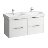 Laufen Base vanity unit, 4 drawers, 1160x440x530mm, for washbasin H814966, H402494110