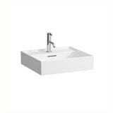 Laufen Kartell washbasin undermount, 1 tap hole, with overflow, 500x460mm, H810332