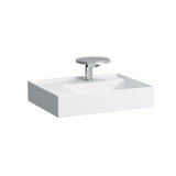 Laufen Kartell washbasin, shelf left, 1 tap hole, without overflow, 600x460m, H810335