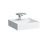 Laufen Kartell hand wash basin, undermount, 1 tap hole, without overflow, 460x460mm, H815331