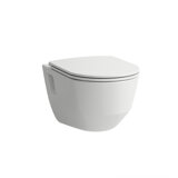 Laufen PRO wall mounted washdown toilet, rimless, open fixing, 360x530mm, H820964