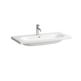 Laufen Lua washbasin, 2 tap holes, with overflow, 1000x460mm, H810089