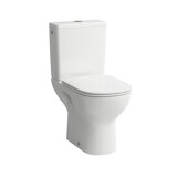 Laufen Lua pedestal toilet, horizontal outlet, 650x360x420mm, H824086