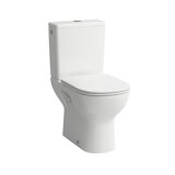 Laufen Lua pedestal toilet, vertical outlet, rimless, 650x360x420mm, H824087