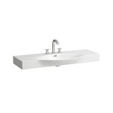 Laufen Palace washbasin, 3 tap holes, with overflow, 1200x510mm, white, H8117040001081