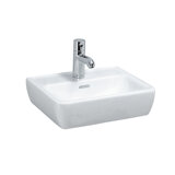 Laufen PRO A hand wash basin, 1 tap hole, with overflow, 450x340mm, H811951