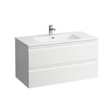 Laufen Pro S Set 1000, washbasin, 1 tap hole, overflow, incl. vanity unit, 2 drawers, 1000x500mm, H861965