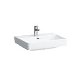 Laufen PRO S washbasin, 3 tap holes, with overflow, 600x465mm, H810963